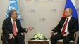 Imagem de Guterres será recebido por Putin