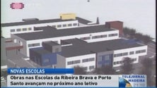 Novas escolas da Ribeira Brava e do Porto Santo (Vídeo)