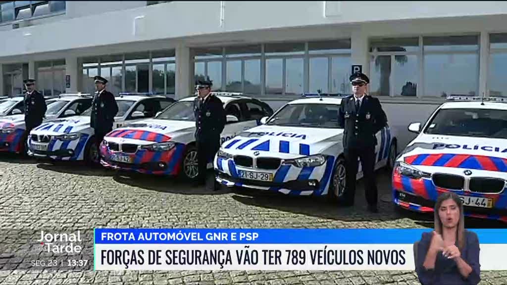 PSP e GNR vão ter 864 veículos nos próximos três anos no valor de