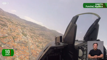 Imagem de F-16 sobrevoam a Madeira (vídeo)