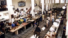 Imagem de Praça do Mercado dos Lavradores com menos clientes mas vendedores garantem  a melhor qualidade