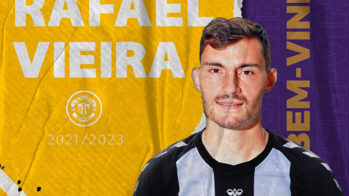 Rafael Vieira é o mais recente reforço do Nacional