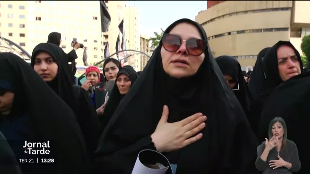 Começaram no Irão as cerimónias fúnebres de Ebrahim Raisi