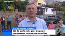 Imagem de CDU lembra população à espera de promessas por cumprir