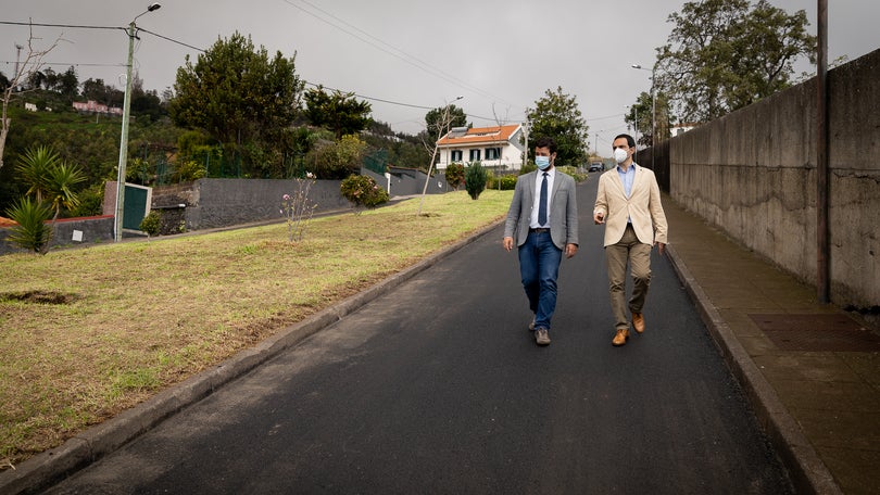 Caminho de Ferro repavimentado