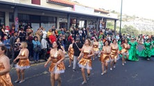 Imagem de Carnaval. Cortejo alegórico levou ontem milhares de pessoas ao centro do Caniço (Vídeo)
