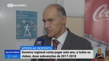 Imagem de Governo Regional, ainda este ano, conta fazer chegar aos clubes duas subvenções  dos apoios para a época 2017/2018