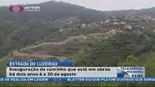 Estrada do Luzeirão em Câmara de Lobos está quase pronta