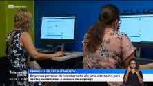 Empresas de recrutamento privadas são alternativa para muitos madeirenses (vídeo)