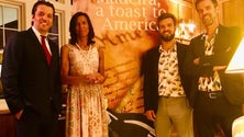 Imagem de Portugueses brindam em Washington com vinho da Madeira
