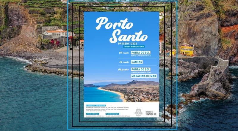 Ponta do Sol promove passeios intergeracionais ao Porto Santo