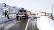 Queda de neve encerra algumas estradas na Madeira