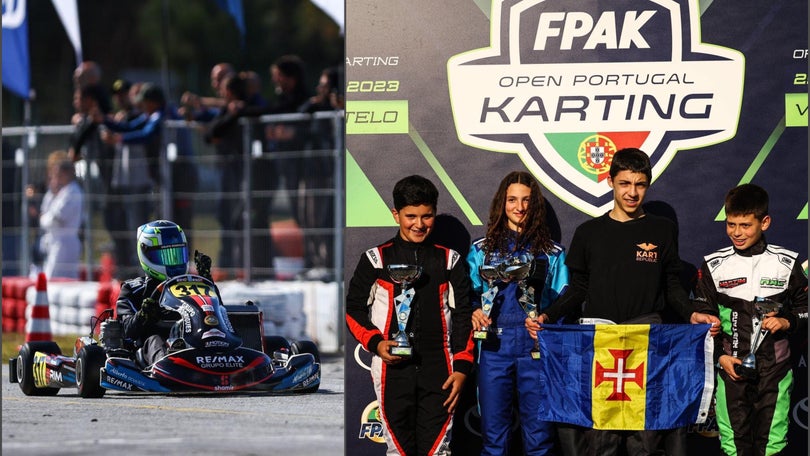 Martim Meneses foi o vencedor do Open de Portugal de Karting