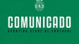 Imagem de Site do Sporting inacessível devido a ataque informático
