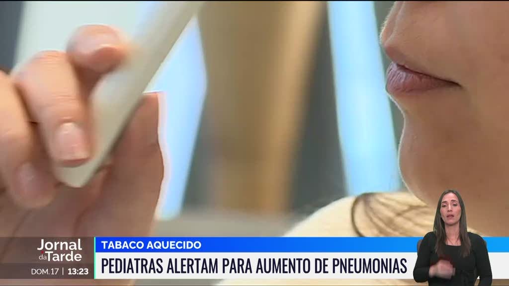 Pediatras preocupados com aumento de casos de pneumonia em adolescentes pelo consumo de tabaco aquecido