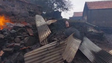 Veja o rasto de destruição que o incêndio deixou nos Prazeres (vídeo)