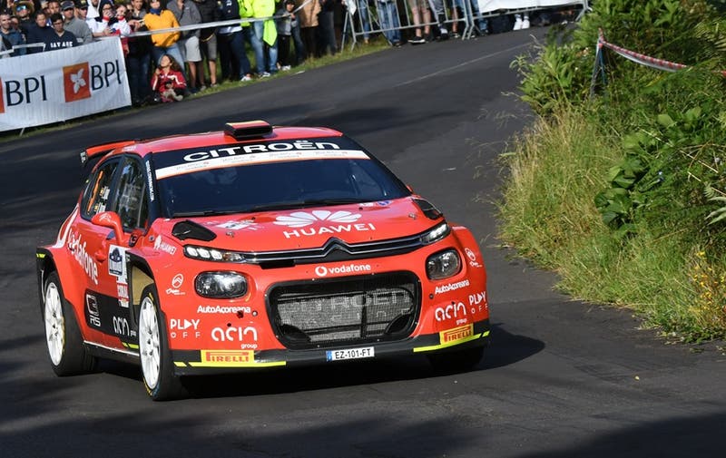 Espanhol `Pepe` Lopez assume lideranÃ§a do Rali Vinho Madeira