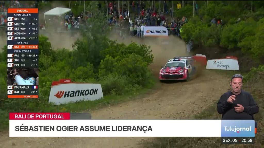 Rali Portugal. Sébastien Ogier assume liderança
