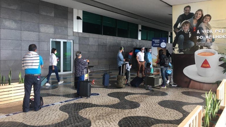 Teste antigénio nos aeroportos e portos