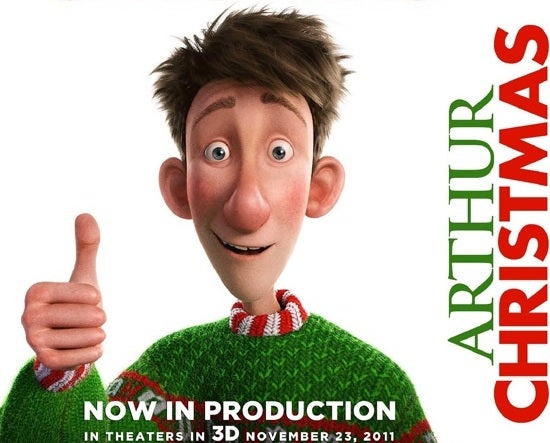 Aardman regressa com filme 3D> primeiro trailer de Arthur Christhmas