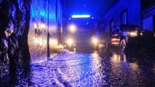 Imagem de São Miguel com ocorrências devido à chuva intensa