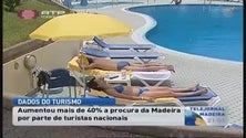 Imagem de A Madeira foi a segunda região do país com mais procura por parte de turistas nacionais (Vídeo)