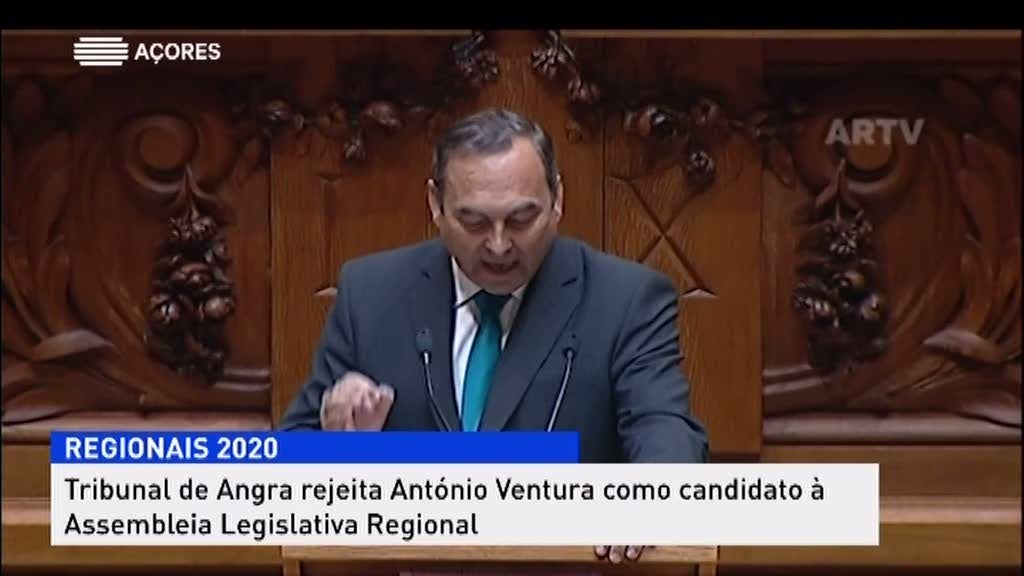 Tribunal de Angra recusa candidatura de António Ventura (Vídeo)