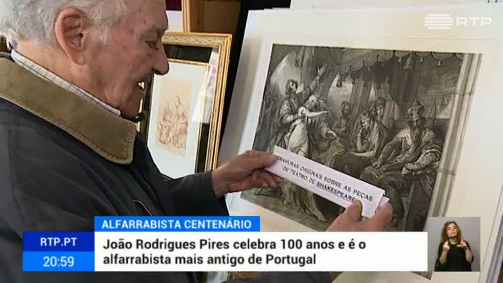 Alfarrabista mais antigo de Portugal faz 100 anos