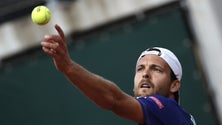 Imagem de João Sousa pela quinta vez na segunda ronda