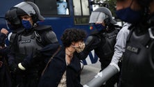 Imagem de 26 detidos em protesto contra poluição