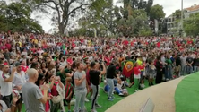 Imagem de Madeirenses cantam hino de Portugal (vídeo)