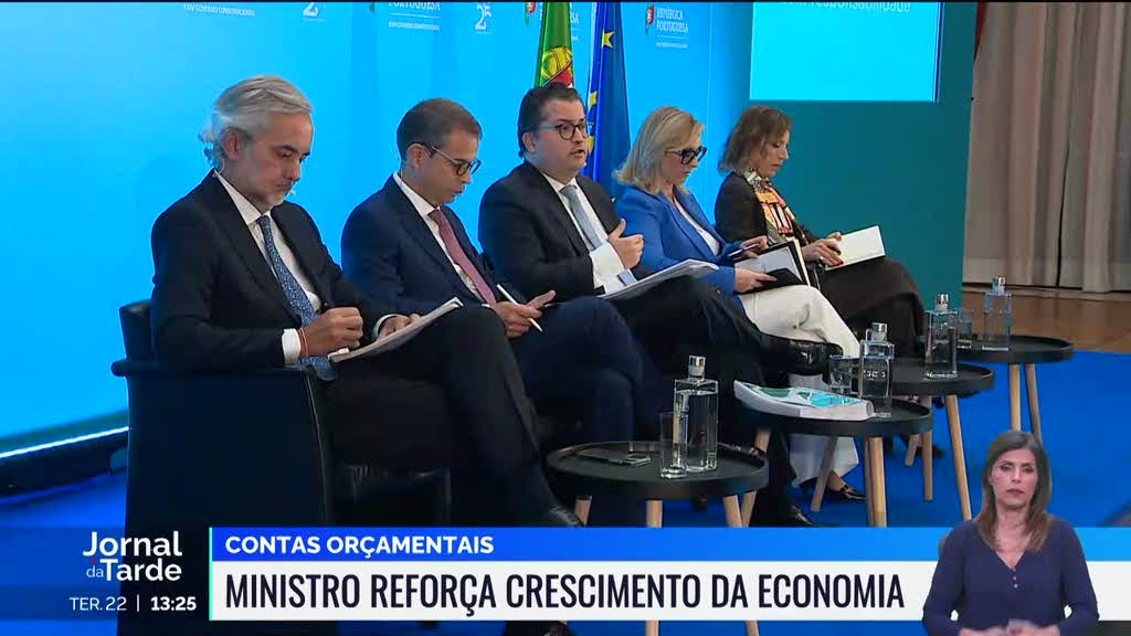 Ministro das Finanças reforça o compromisso do Governo com o rigor orçamental