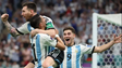 Argentina vence México e sobe ao segundo lugar