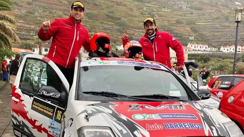 Imagem de André Silva de regresso no Rali de São Vicente com o Peugeot 208 R2