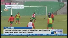 Imagem de Marítimo recebe parecer positivo para utilização da nova bancada (Vídeo)