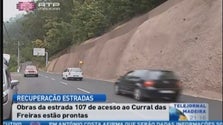 As obras de recuperação do acesso ao Curral das Freiras estão prontas (Vídeo)