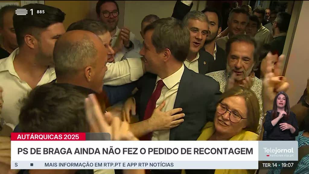 Autárquicas 2025. PS de Braga ainda não fez o pedido de recontagem