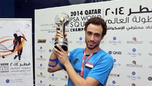 Imagem de Rami Ashour recomenda a Madeira para um campeonato do mundo de Squash