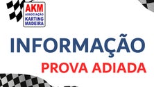 Evento de karting agendado para 8 de novembro, fica adiado para dezembro