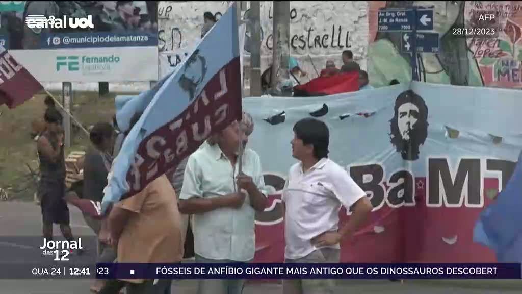 Argentina. Primeira greve geral após tomada de posse de Javier Milei