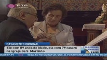 Casamento quase aos 90 anos