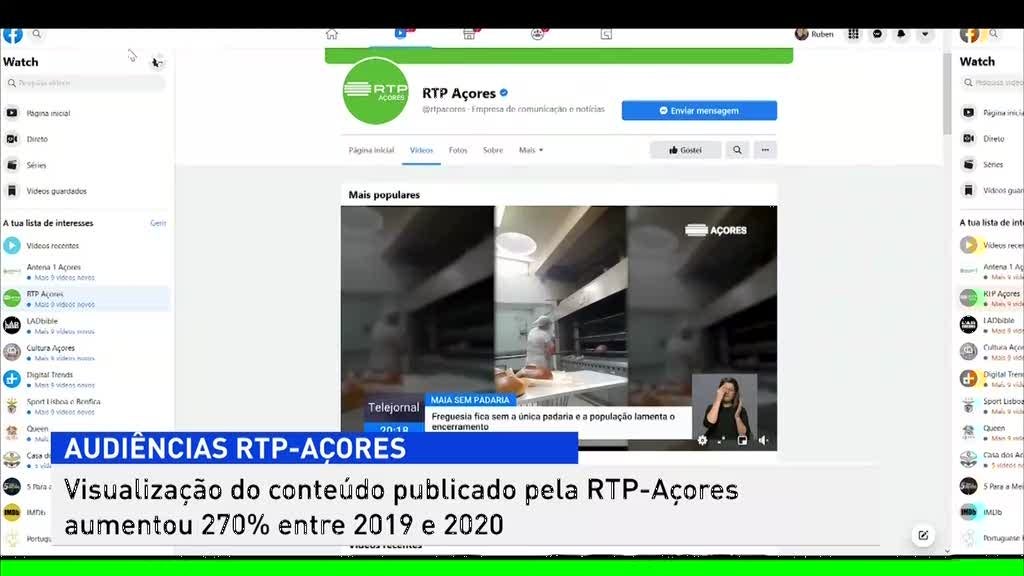 RTP-Açores sobe audiências (Vídeo)