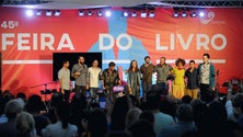 Imagem de Salvador Sobral e Maria João foram os convidados do primeiro concerto da Feira do Livro