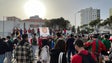 Imagem de Centenas de adeptos no apoio ao Marítimo (vídeo)