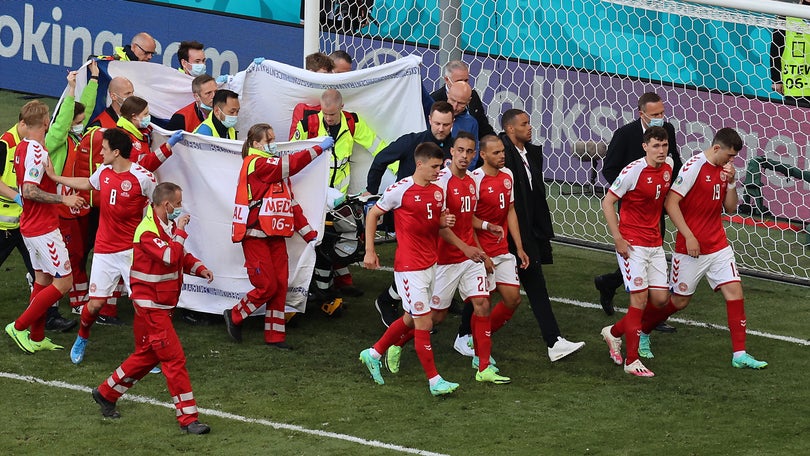 Imagem de Polémica emissão de imagens de Eriksen