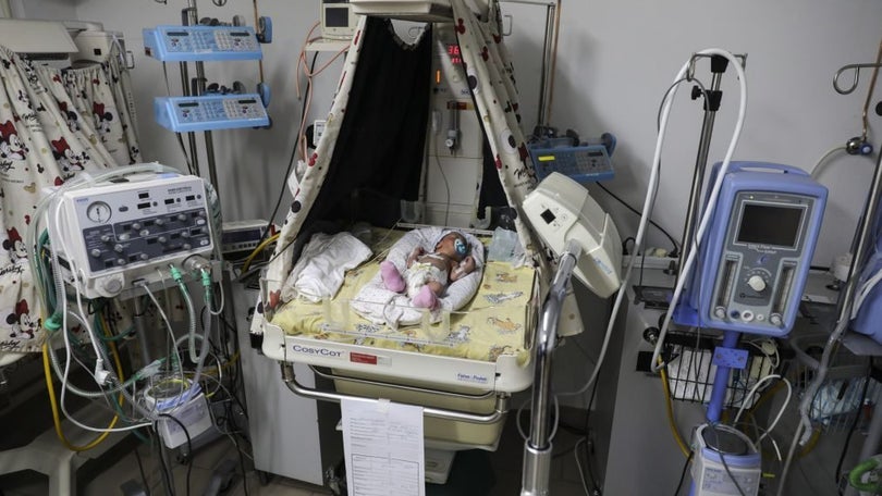 Na Ucrânia 55 bebés nasceram na cave