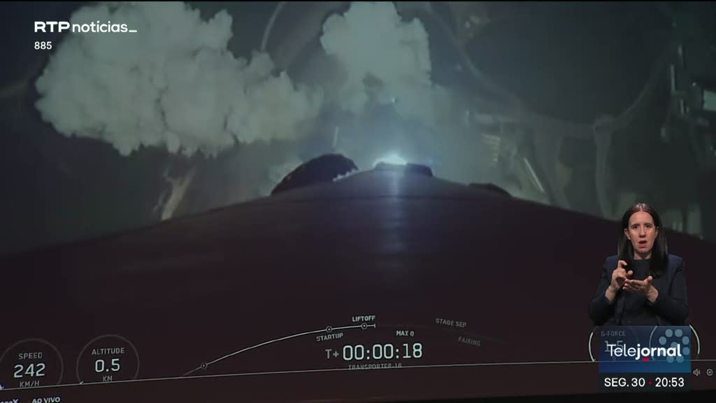 Seis satélites portugueses foram lançados para o espaço