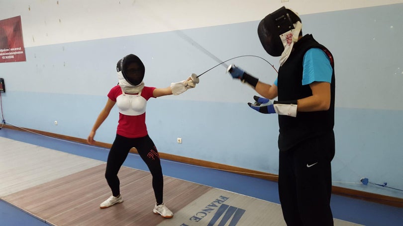 Imagem de Maria Spínola vai participar no Marathon de Paris, na categoria sub 17, na arma florete