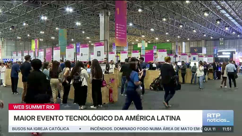 Imagem de Web Summit Rio. Trinta empresas portuguesas tentam expandir negócio no Brasil