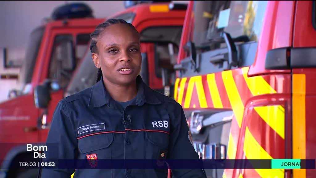 Outras Histórias. Olímpia Barbosa é bombeira profissional e atleta